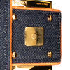 Fendi Large Denim Baguette Satchel Secondhand