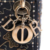 Dior Mini Calfskin Embroidered Clovers Lady Dior Secondhand