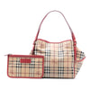 Burberry Small Haymarket Check Coated Canvas Canterbury Tote Secondhand