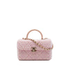 Chanel CC Quilted Tweed Top Handle Vanity Case Secondhand
