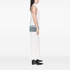 Alexander McQueen Croc Embossed Calfskin Skull Knuckle Duster Crossbody Secondhand