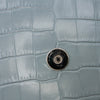 Alexander McQueen Croc Embossed Calfskin Skull Knuckle Duster Crossbody Secondhand