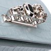 Alexander McQueen Croc Embossed Calfskin Skull Knuckle Duster Crossbody Secondhand