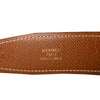 Secondhand Hermès Leather Constance H Reversible Belt