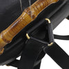 Gucci Large Calfskin Bamboo Drawstring Backpack Secondhand
