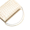 Secondhand Cartier Croc Embossed Lambskin Handbag