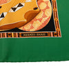 Hermès Au Son Du Tam Tam Silk Scarf 90 Secondhand