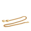 Chanel Gold Plated Quilt Charm Chain Belt Secondhand