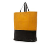 Celine Small Bicolor Suede and Calfskin Vertical Cabas Tote Secondhand