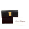 Ferragamo Embossed Leather Vara Wallet Secondhand