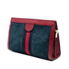 Gucci Small Suede Web Ophidia Chain Crossbody Secondhand