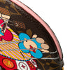 Louis Vuitton Monogram Vivienne Christmas Animation Swing Ride Round Coin Purse Secondhand