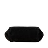 Chanel CC Quilted Suede Kiss Lock Clutch Secondhand