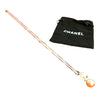 Chanel CC Gold Plated Faux Pearl Drop Pendant Necklace Secondhand