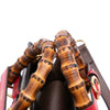 Secondhand Gucci Small Jumbo GG Canvas Bamboo Diana Satchel