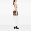 Secondhand Gucci Small Jumbo GG Canvas Bamboo Diana Satchel