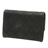 Chanel CC Quilted Caviar Flap Card Holder Secondhand