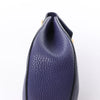 Chloe Drew Leather Chain Crossbody Bag in Navy Blue Secondhand
