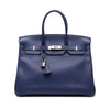 Hermès Limited Edition Taurillon Novillo Sea Surf and Fun Birkin Retourne 35 Secondhand