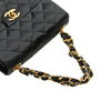 Chanel Mini Square Quilted Satin Single Flap Secondhand