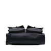 Secondhand Gucci Large Leather Bamboo Double Pocket Messenger Bag