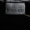 Celine Mini Bicolor Canvas and Leather Luggage Tote Secondhand