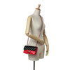 Chanel Mini Rectangular Classic Bicolor Patent Single Flap Secondhand