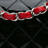 Chanel Mini Rectangular Classic Bicolor Patent Single Flap Secondhand