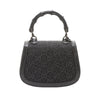Gucci Mini GG Nylon Crystal 1947 Bamboo Top Handle Bag Secondhand