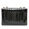 Chanel Jumbo Patent Vertical Quilt Mademoiselle Flap Secondhand