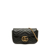 Gucci Mini GG Marmont Matelasse Calfskin Flap Crossbody Secondhand