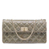 Chanel Quilted Glitter Canvas Reissue 2.55 Flap Secondhand