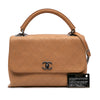 Chanel Large Calfskin Stitched Urban Luxury Top Handle Bag Secondhand