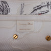 Dior Canvas Embroidered Camouflage Flowers Saddle Bag Secondhand