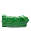 Bottega Veneta Stretch Paper Calfskin Intrecciato Cassette Crossbody Secondhand