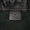 Secondhand Gucci Leather Logo Drawstring Backpack