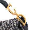 Dior Oblique Canvas Saddle Bag Secondhand