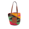LOEWE Paulas Ibiza Multicolor Straw Shigra Basket Tote Secondhand