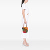 LOEWE Paulas Ibiza Multicolor Straw Shigra Basket Tote Secondhand