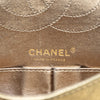 Secondhand Chanel Quilted Metallic Aged Calfskin Reissue 2.55 Double Flap 225