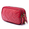 Gucci Mini Calfskin GG Marmont Triple Zip Crossbody Secondhand