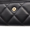 Chanel CC Quilted Lambskin Card Case Secondhand