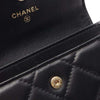 Chanel CC Quilted Lambskin Card Case Secondhand