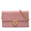 Gucci Guccissima Interlocking G Wallet on Chain Secondhand