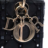 Dior Medium Calfskin Cannage Bead and Strass Embellished Lady Dior Secondhand