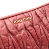 Miu Miu Matelasse Leather Shoulder Bag Secondhand
