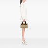 Burberry Haymarket Check Coated Canvas Handbag Secondhand