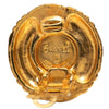 Chanel CC Gold Plated Quilted Faux Pearl Clip On Earrings Secondhand
