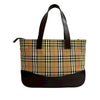 Burberry Haymarket Check Canvas Tote Secondhand