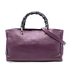 Gucci Medium Calfskin Bamboo Shopper Satchel Secondhand